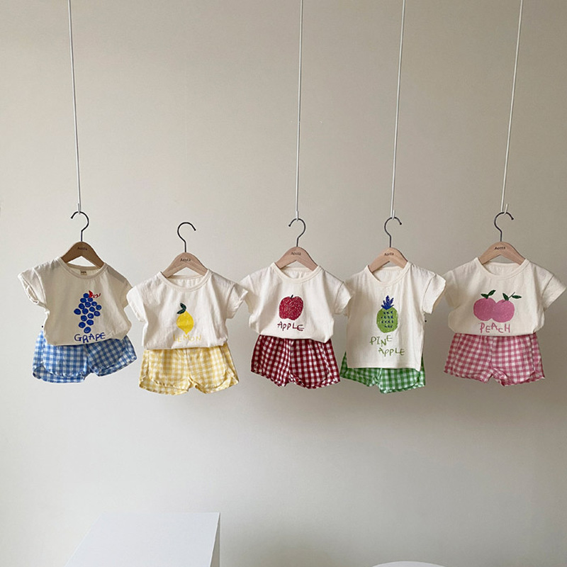 Baby Products For Summer - Set piyama bayi, piyama katun anak