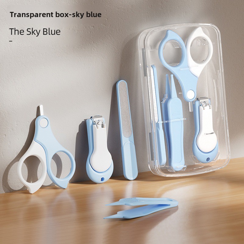 Baby Products Combo - 4 Buah Set Gunting Kuku Anti