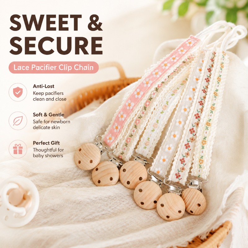 Baby Products Dropshipping - Rantai Penjepit Empeng Bayi Anti-Hilang dengan
