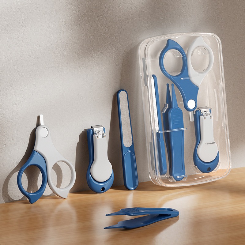4 Buah Set Gunting Kuku Anti P - Baby Products Combo ulasan dan harga
