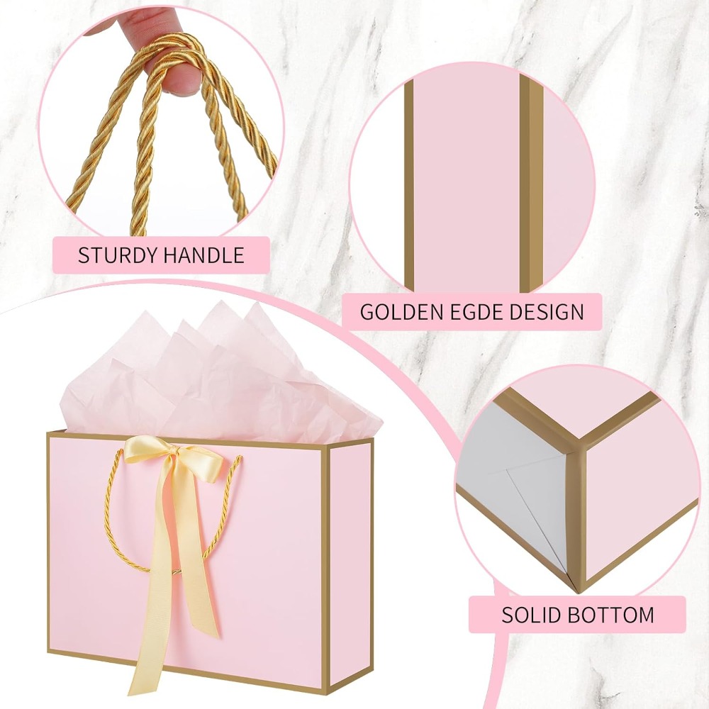 Tas Hadiah Pink dengan Peganga - Baby Products Gift Card ulasan dan harga