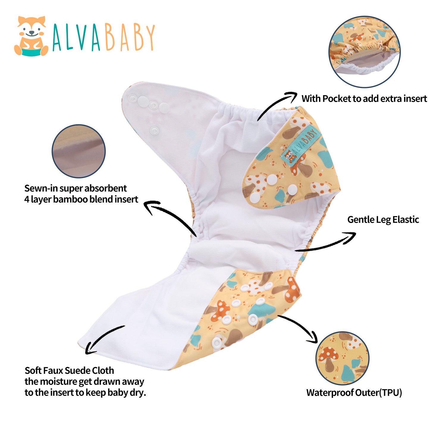 U Pilih ALVABABY Popok Semua D - Pampers Diaper Premium Care ulasan dan harga
